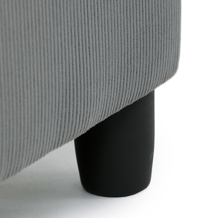 Relaxační křeslo Autronic TV a relaxační křeslo, manuální polohování push back, potah manšestrová šedá látka (TV-4011 GREY2) (48)