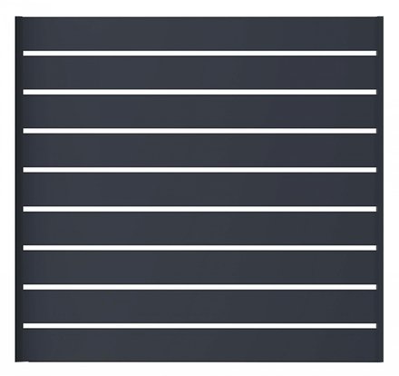 Plotové pole G21 Reno 168x158 cm, antracitové