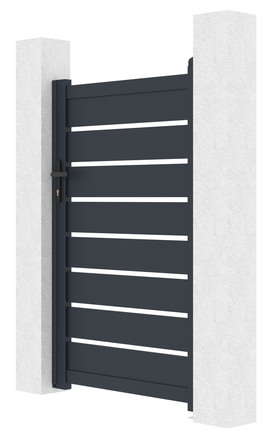 Branka G21 Reno 100x158 cm pravá, antracitová (1)