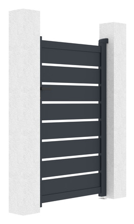 Branka G21 Reno 100x158 cm pravá, antracitová (3)