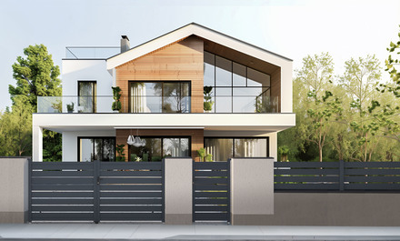 Branka G21 Reno 100x158 cm pravá, antracitová (6)