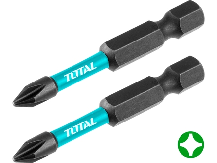 Nárazové šroubovací bity Total TACIM71PH250, S2, PH2, 50mm, industrial