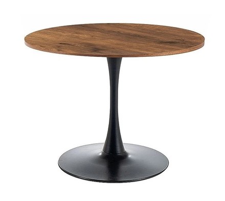 Moderní jídelní stůl Signal AMADEO II  ořech / černá mat 90cm