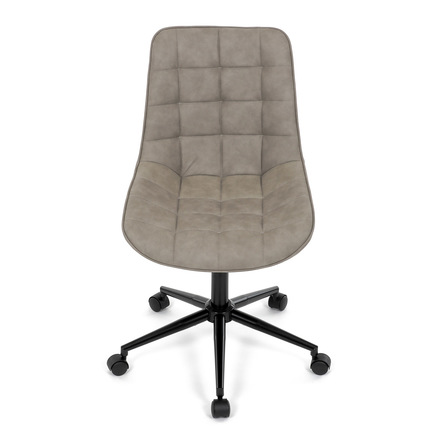 Kancelářská židle Autronic béžová látka v dekoru broušené kůže, černý kovový kříž (KA-V3120 LAN3) (13)