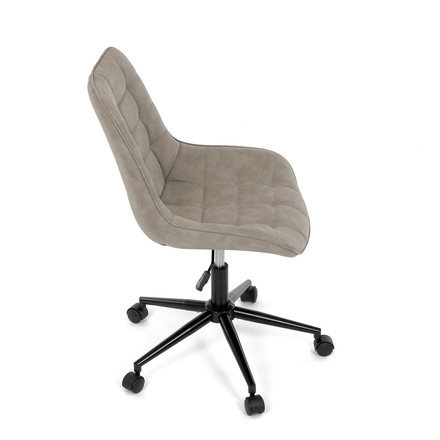 Kancelářská židle Autronic béžová látka v dekoru broušené kůže, černý kovový kříž (KA-V3120 LAN3) (22)