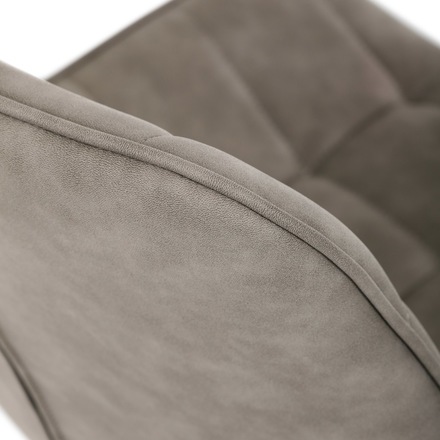 Kancelářská židle Autronic béžová látka v dekoru broušené kůže, černý kovový kříž (KA-V3120 LAN3) (35)