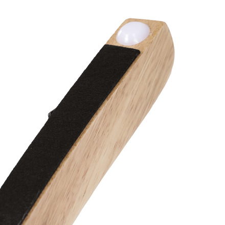 Houpací křeslo Autronic potah patchwork látka, dřevěné nohy, masiv kaučukovník (AK-374 PW2) (40)