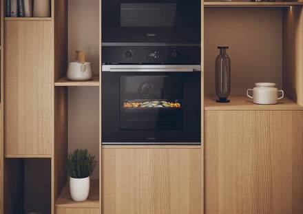 Samostatná vestavná trouba Haier H6 ID2P5B3YTX Titanium (6)