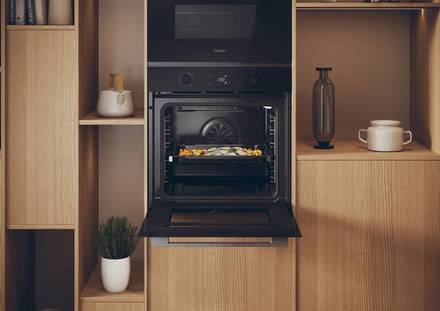 Samostatná vestavná trouba Haier H6 ID2P5B3YTX Titanium (7)