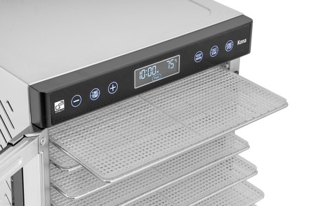 Sušička ovoce G21 Kona, nerez (10)