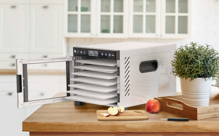 Sušička ovoce G21 Kona, nerez (16)