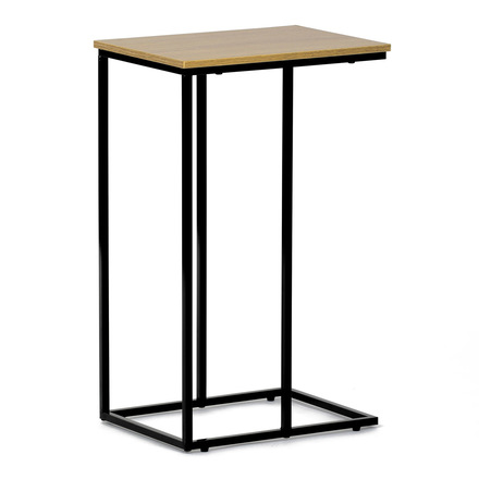 Odkládací stůl Autronic Odkládací stůl, MDF deska, dekor divoký dub, černý kov (CT-G1040 OAK) (12)