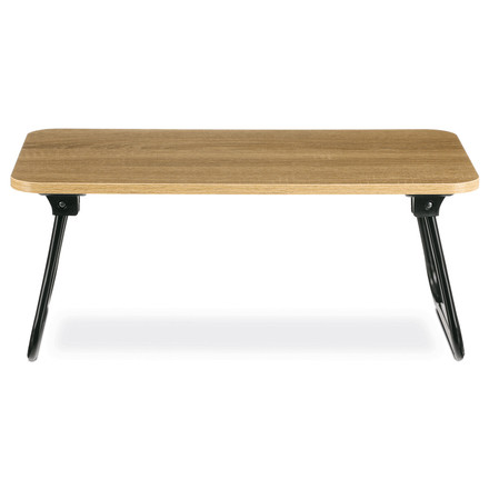 Stolek na notebook Autronic Skládací stolek na notebook, dekor dub, černý kov (GD-022 OAK) (2)