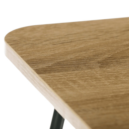 Stolek na notebook Autronic Skládací stolek na notebook, dekor dub, černý kov (GD-022 OAK) (8)