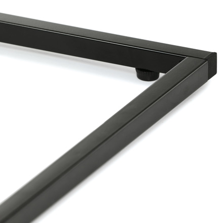 Odkládací stůl Autronic Odkládací stůl, MDF deska, dekor staré dřevo, černý kov (CT-G1040 OLW) (29)