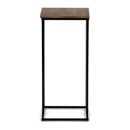 Odkládací stůl Autronic Odkládací stůl, MDF deska, dekor staré dřevo, černý kov (CT-G1040 OLW) (4)