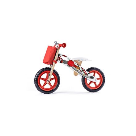 Odrážedlo Woody motorka, červená