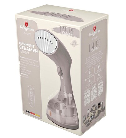 Napařovač oděvů Berlingerhaus BH-9552 s kartáčem Taupe Collection (6)