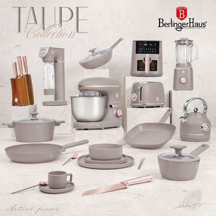 Napařovač oděvů Berlingerhaus BH-9552 s kartáčem Taupe Collection (7)