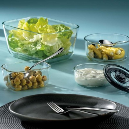 Dóza na potraviny Kela KL-12643 skladovací Aurelia sklo 14,0x10,0x6,5cm 0,4l (9)