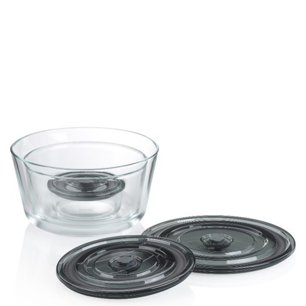 Dóza na potraviny Kela KL-12640 skladovací Aurelia sklo 6,5cm 15,5cm 0,7l (1)