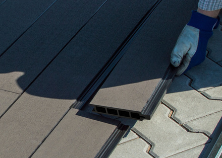 WPC podlaha pro domek G21 podlaha pro domek GRAH 700, Eben (7)