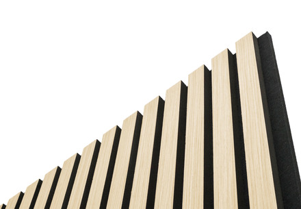 Akustický panel G21 270x60,5x2,1 cm, hikora (4)