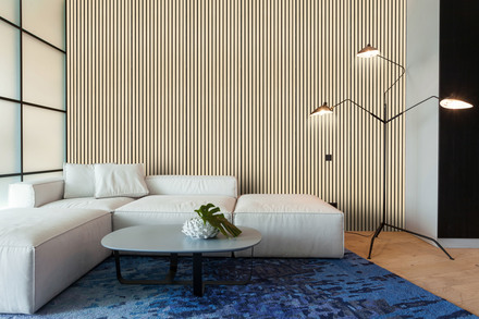 Akustický panel G21 270x60,5x2,1 cm, hikora (6)