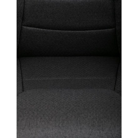 Kancelářské křeslo Autronic černá látka, šedý plastový kříž, kolečka na tvrdé podlahy (KA-C713 BK2) (35)