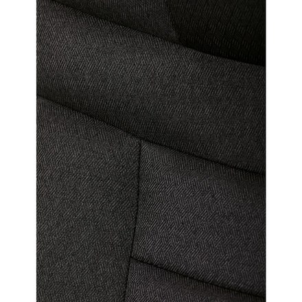 Kancelářské křeslo Autronic černá látka, šedý plastový kříž, kolečka na tvrdé podlahy (KA-C713 BK2) (37)