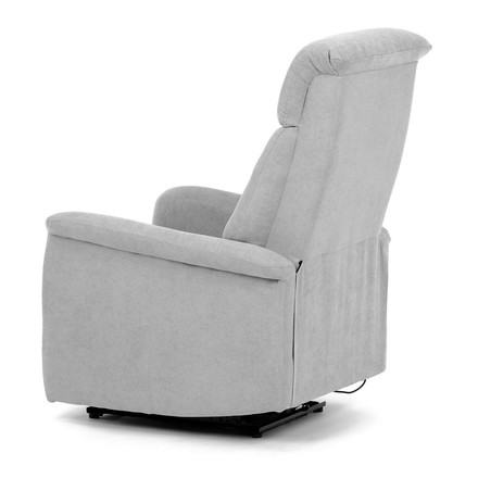 Relaxační křeslo Autronic TV a relaxační křeslo s elektrickým ovládáním, potah stříbrná látka (TV-925 SIL2) (10)
