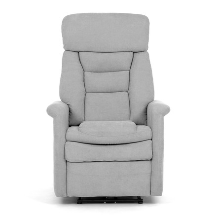 Relaxační křeslo Autronic TV a relaxační křeslo s elektrickým ovládáním, potah stříbrná látka (TV-925 SIL2) (2)