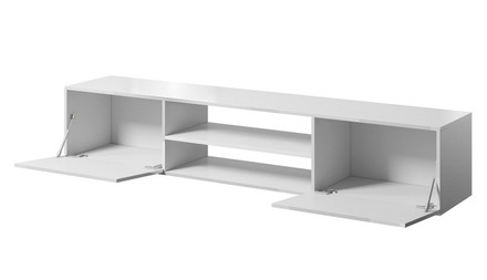 Televizní stolek Halmar SLIDE televizní stolek 200 K bílá (1)