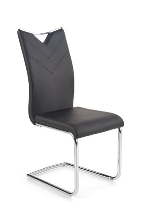 Moderní jídelní židle Halmar K224 židle černá (1)