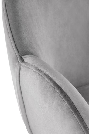 Moderní jídelní židle Halmar K480 židle šedá (1p=2szt) (6)