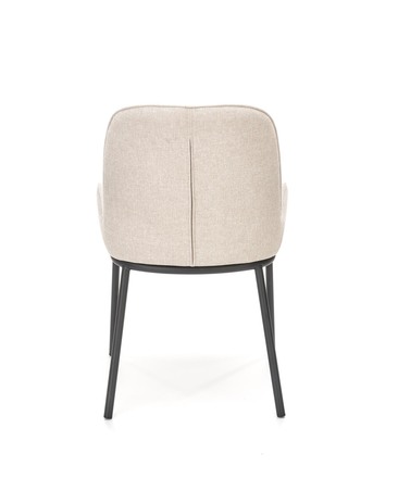 Moderní jídelní židle Halmar K481 židle béžová (1p=2szt) (4)