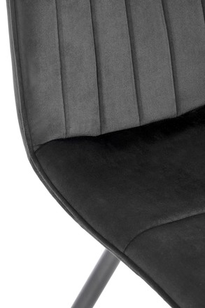 Moderní jídelní židle Halmar K521 židle černá (5)