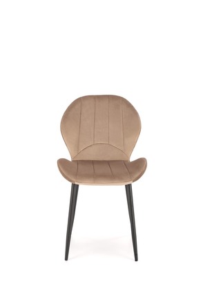 Moderní jídelní židle Halmar K538 židle béžová