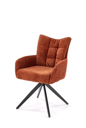 Moderní jídelní židle Halmar K540 židle skořicová (1p=2szt) (5)