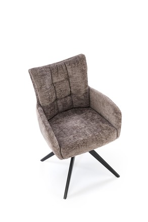 Moderní jídelní židle Halmar K540 židle šedá (1p=2szt) (6)