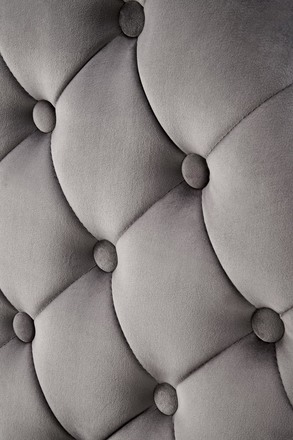 Moderní jídelní židle Halmar K555 židle šedá / stříbrná (8)