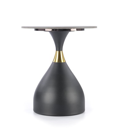 Konferenční stolek Halmar SCALITA konferenční stolek černá mramor / černá/ zlatá (2p=1szt) (2 Karton) (6)