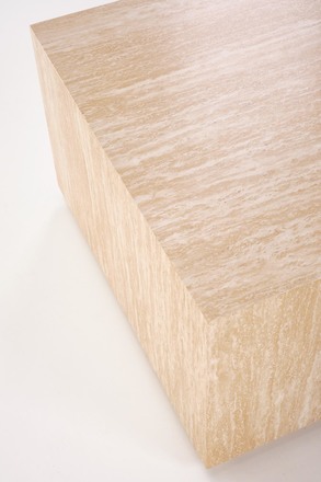 Konferenční stolek Halmar TRAVERTINO obdelník konferenční stolek, travertin (1p=1szt) (4)