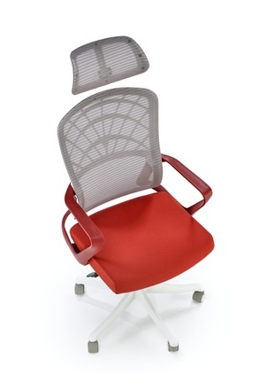 Kancelářské křeslo Halmar VESUVIO 2 kancelářské křeslo skořicová / bílá (4)