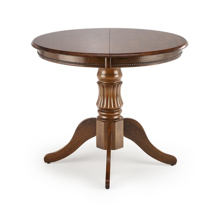 Dřevěný jídelní stůl Halmar WILLIAM stůl tmavý ořech (2p=1szt) (2 Karton) (2)