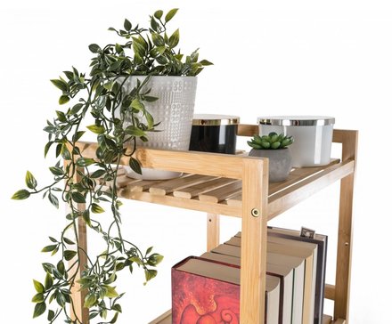 Bambusový regál G21 Bambusový regál 5 polic (7)