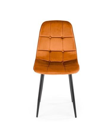 Moderní jídelní židle Halmar K417 židle skořicová velvet (1p=4szt)