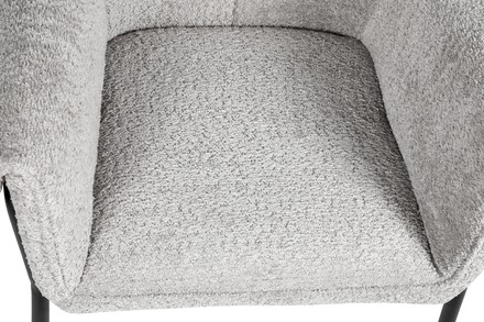 Moderní jídelní židle Halmar K522 židle šedá (1p=2szt) (6)