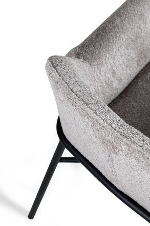 Moderní jídelní židle Halmar K522 židle šedá (1p=2szt) (8)