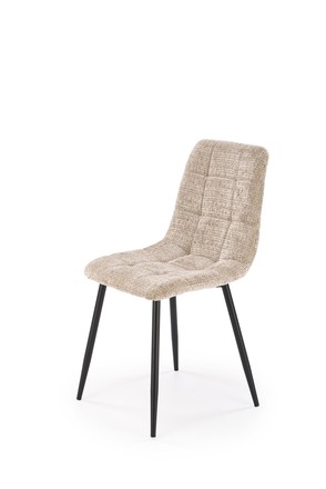 Moderní jídelní židle Halmar K547 židle béžová (1)